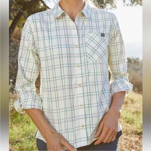 LL Bean Every Day Sun Smart woven shirt